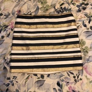 JCREW Striped Skirt